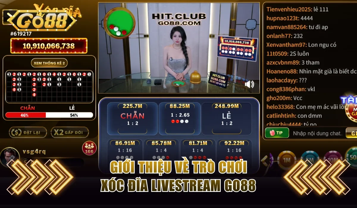 Xóc Đĩa Livestream Go88 - Trải Nghiệm Chân Thật Mỗi Ngày 2 Giới thiệu về trò chơi xóc đĩa livestream Go88